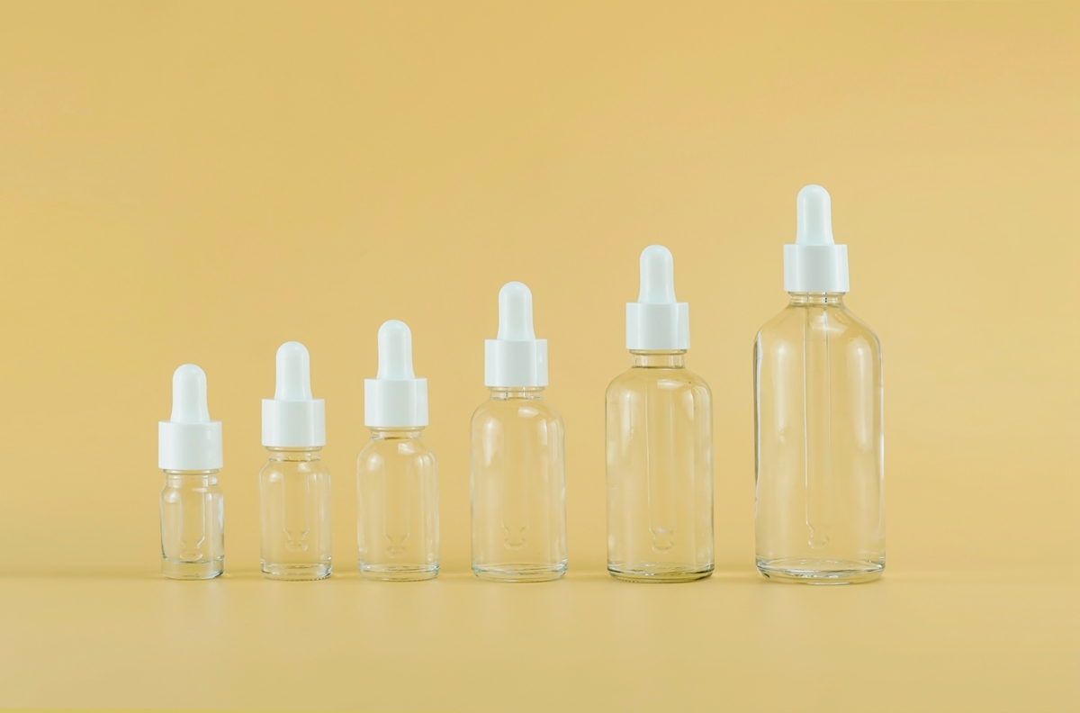 dropper glass bottles 