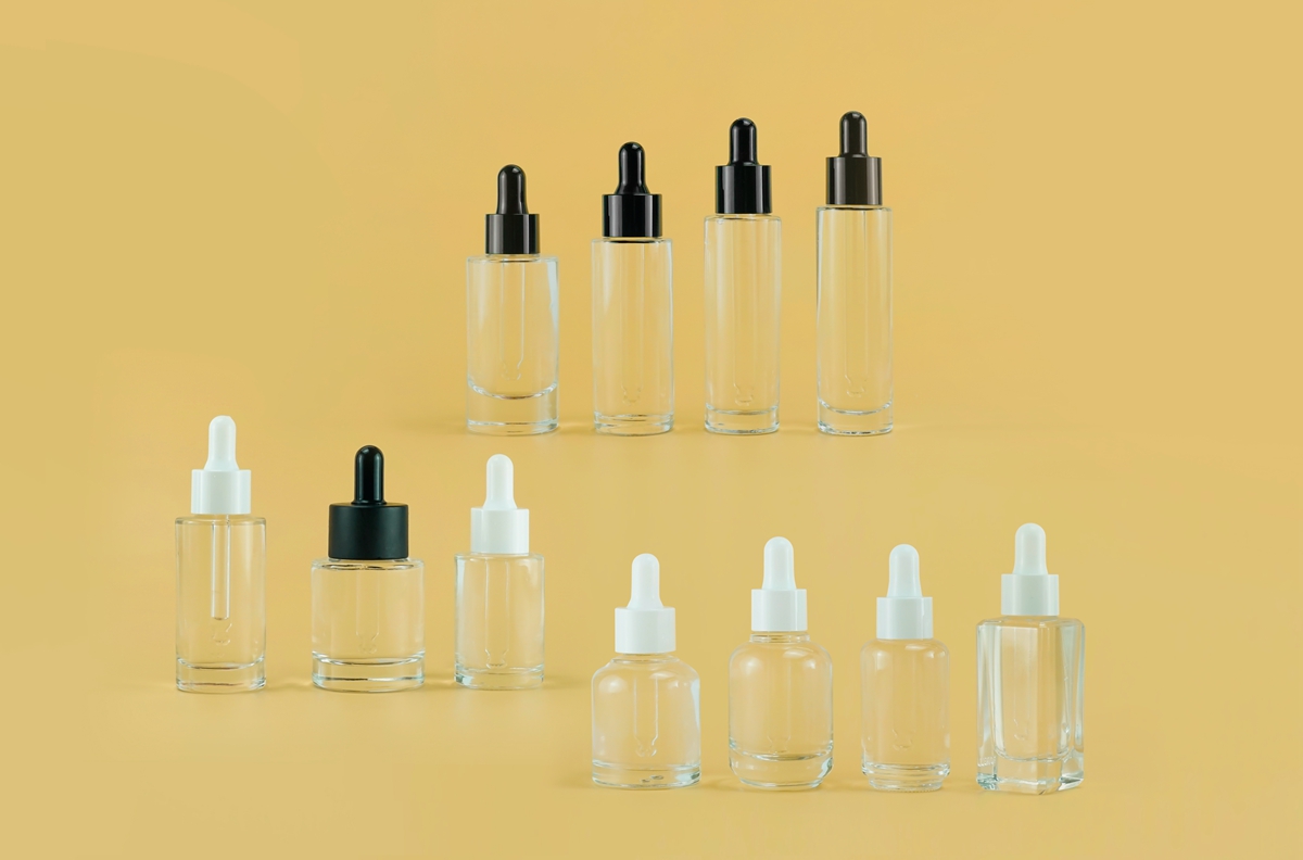 1oz glass bottle with dropper 